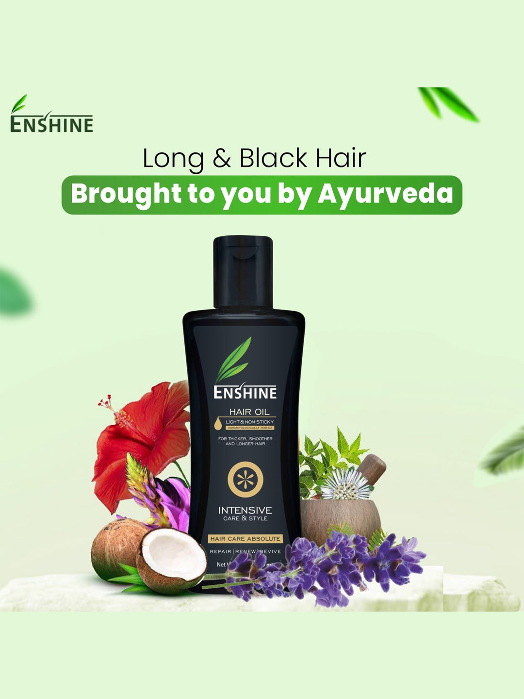 Leeford Enshine Hair Oil Intensive Care & Style (100ml)