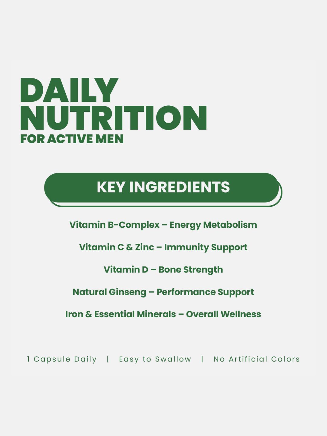 Leeforia Multivitamin For Him (60 Capsules)