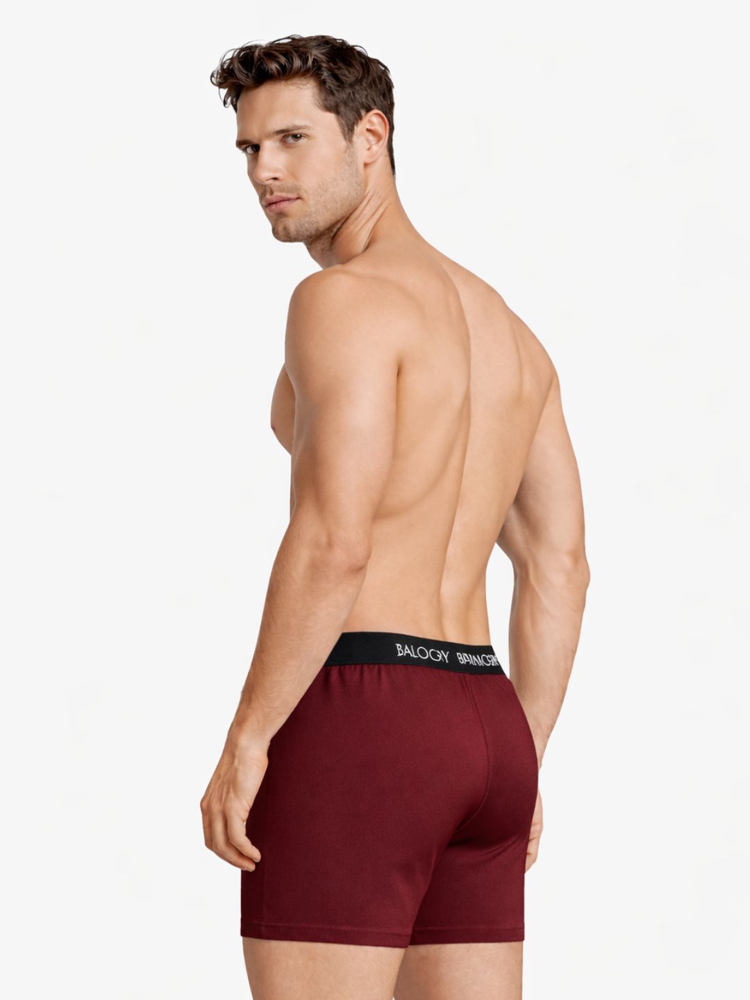 Bamboology Ultra-Soft Trunks & Boxers - Navy Blue & Maroon (Pack of 2)