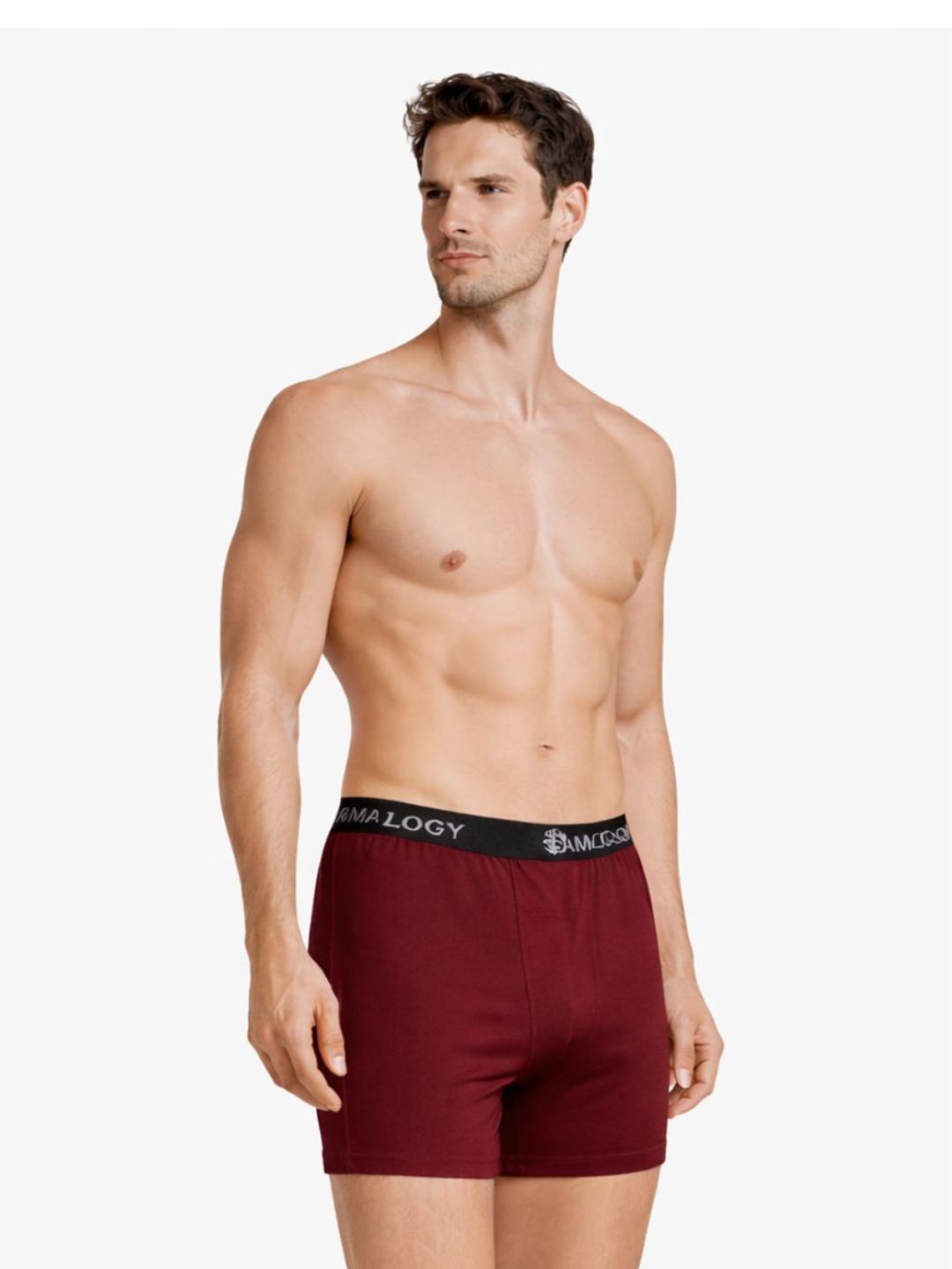 Bamboology Ultra-Soft Trunks & Boxers - Navy Blue & Maroon (Pack of 2)
