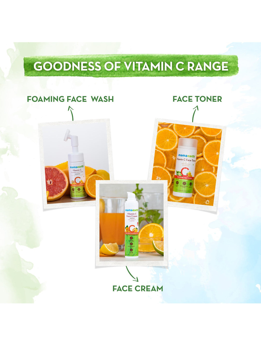Mamaearth Vitamin C Face Scrub (100gm)