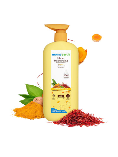 Mamaearth Ubtan Moisturizing Body Lotion (400ml)