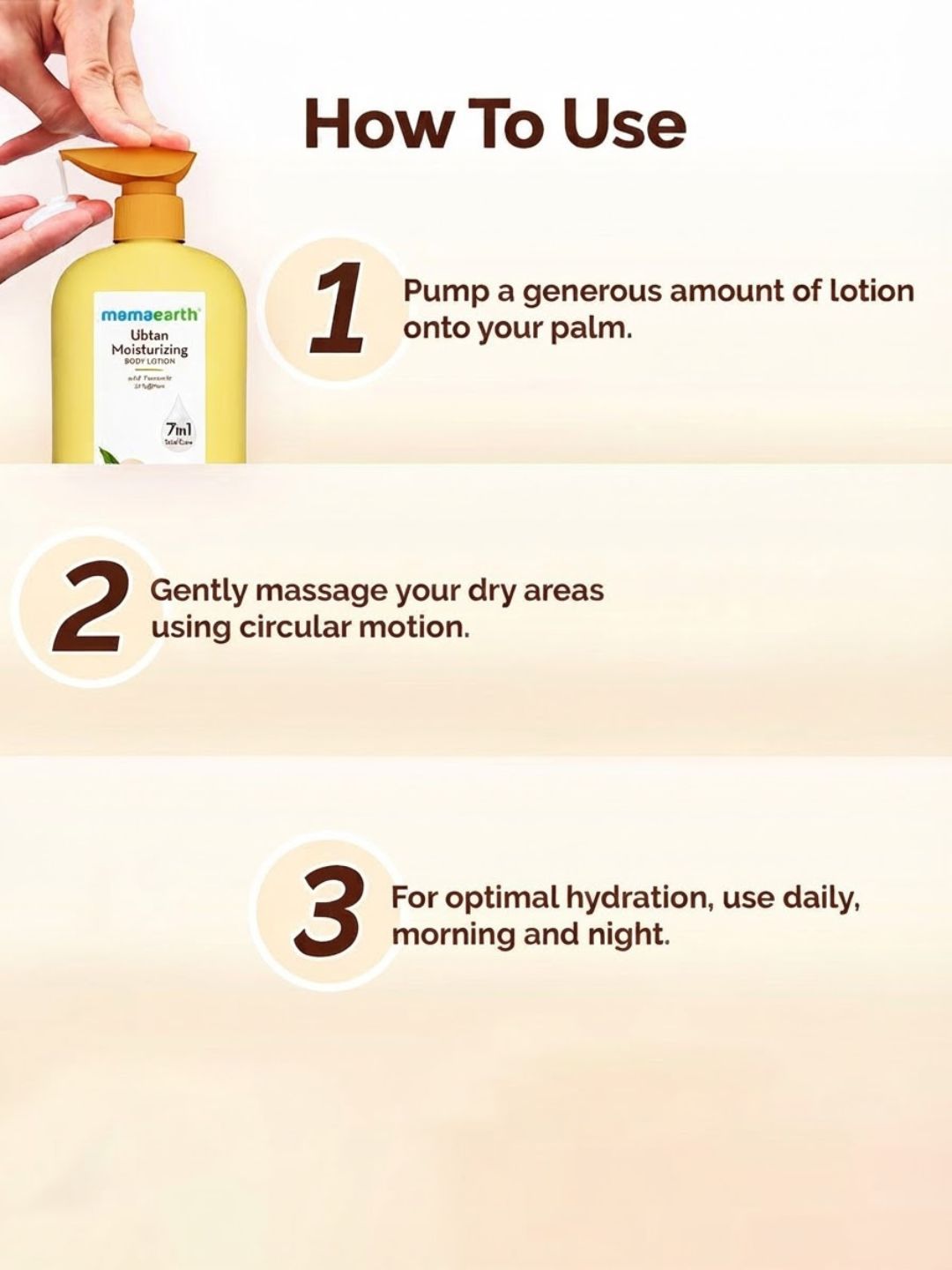 Mamaearth Ubtan Moisturizing Body Lotion (400ml)