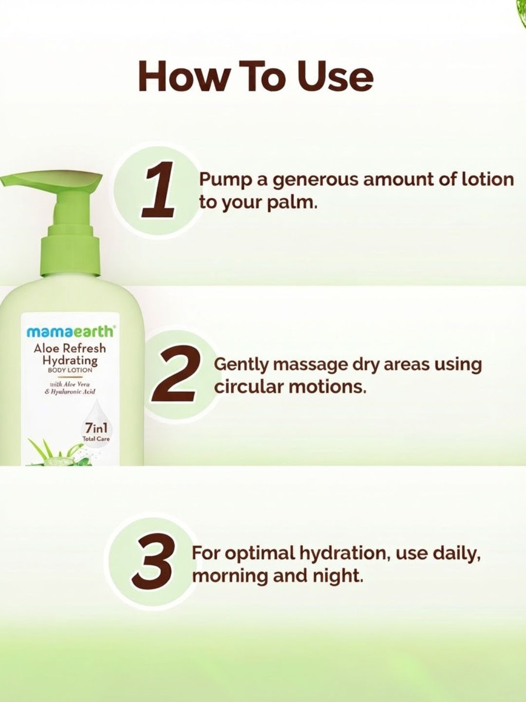 Mamaearth Aloe Vera Body Lotion (400ml)