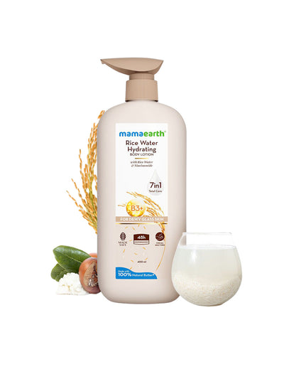 Mamaearth Rice Body Lotion (400ml)