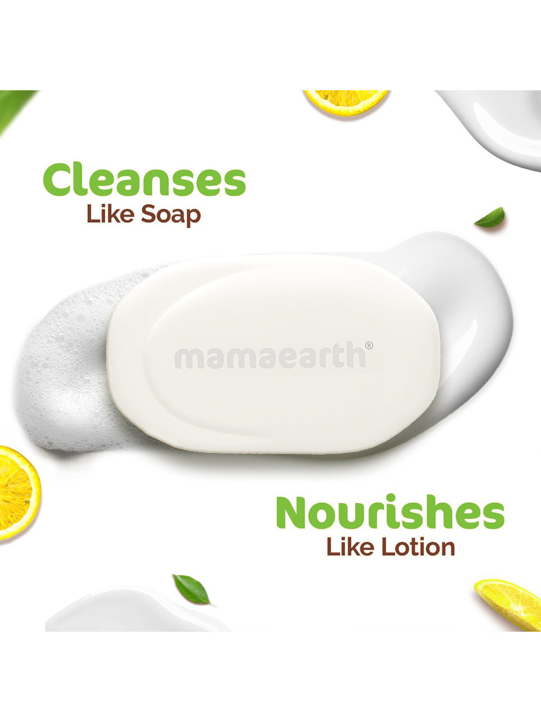 Mamaearth Vitamin C Moisturizing Lotion Soap 125gm x 4