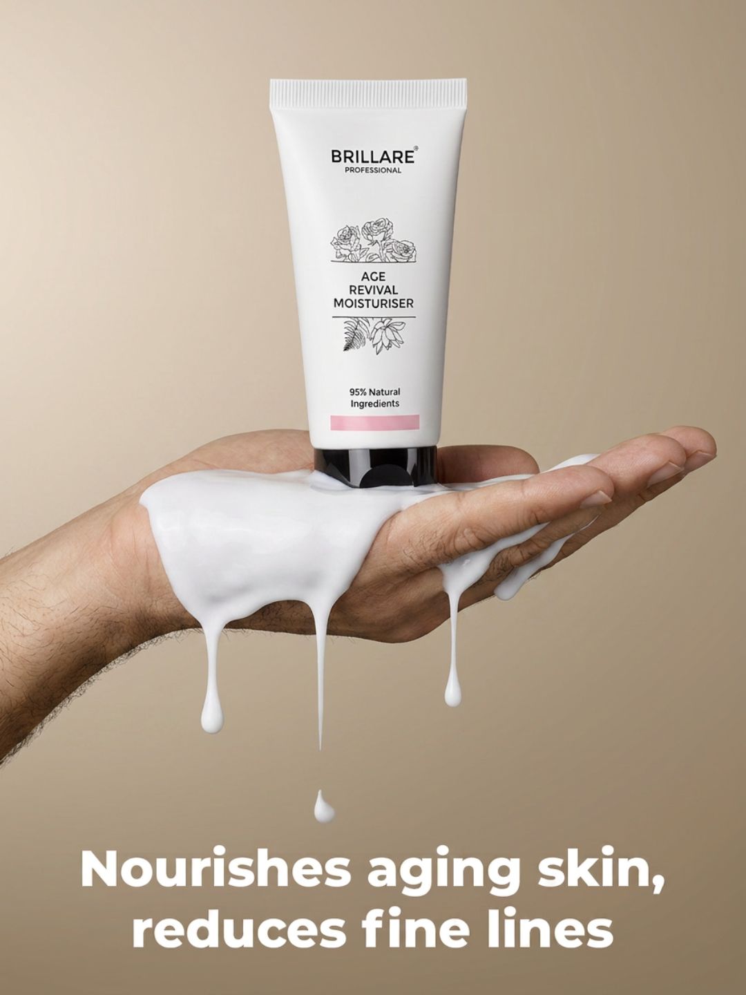 Brillare Age Revival Moisturizer For Ageing Skin (50ml)