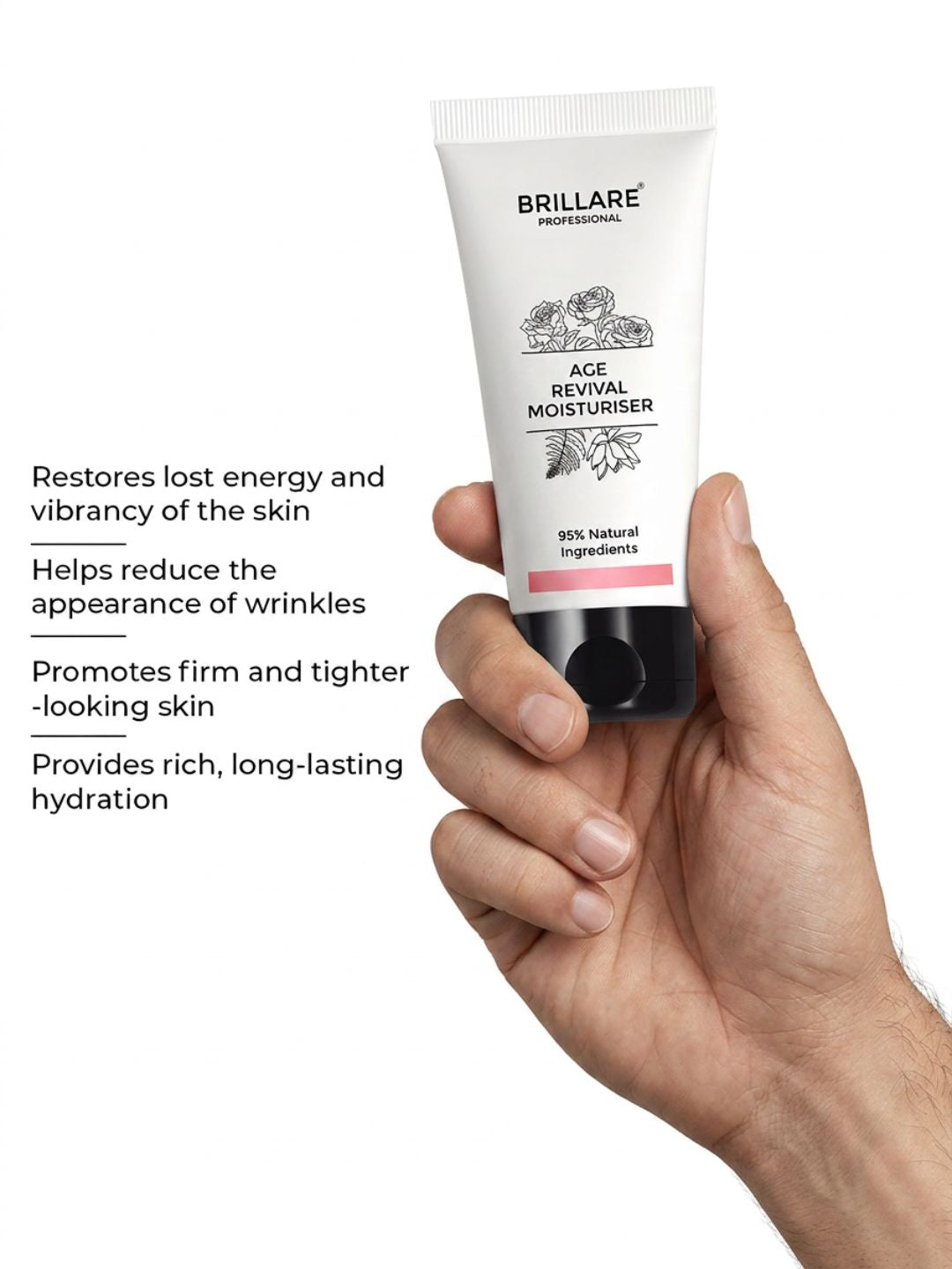 Brillare Age Revival Moisturizer For Ageing Skin (50ml)
