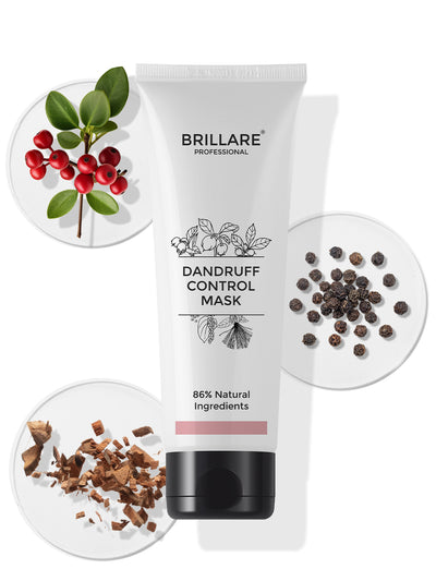 Brillare Dandruff Control Mask For Itchy, Flaky Scalp (125g)