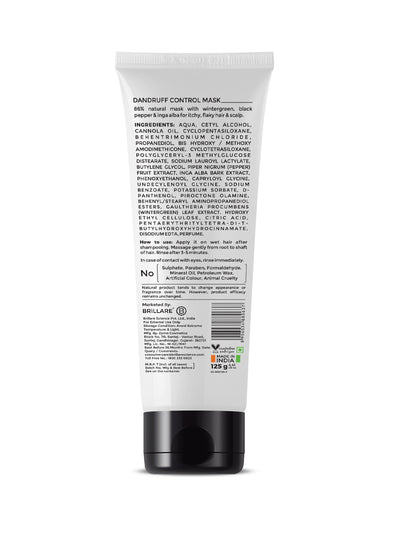 Brillare Dandruff Control Mask For Itchy, Flaky Scalp (125g)