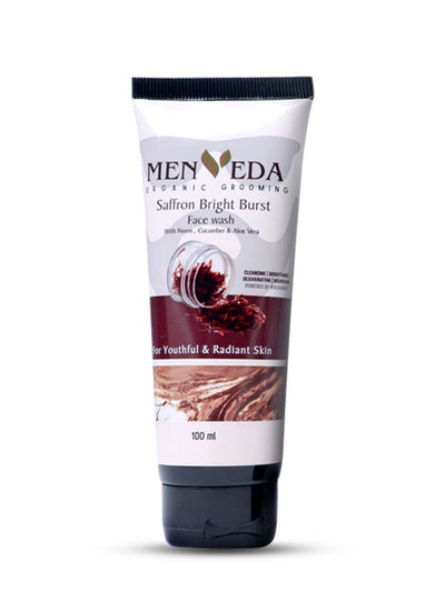 Menveda Face Wash for Men | Brightens & Controls Oil (100 ml)