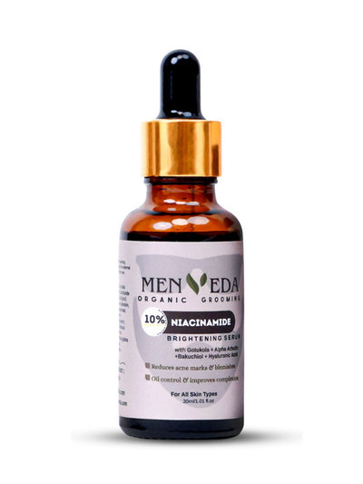 Menveda Brightening 10% Niacinamide Face Serum for Men (30 ml)