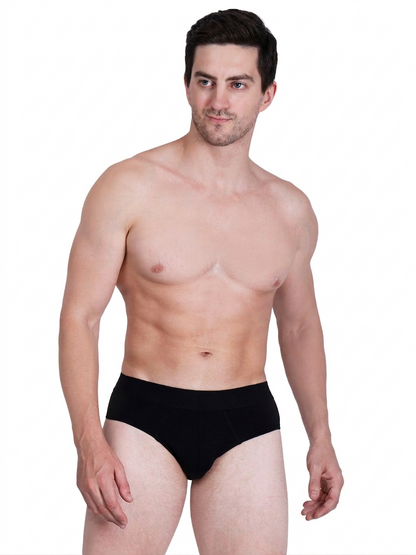 Bamboology Black Frenchie Fit Underwear (Pack of 2)
