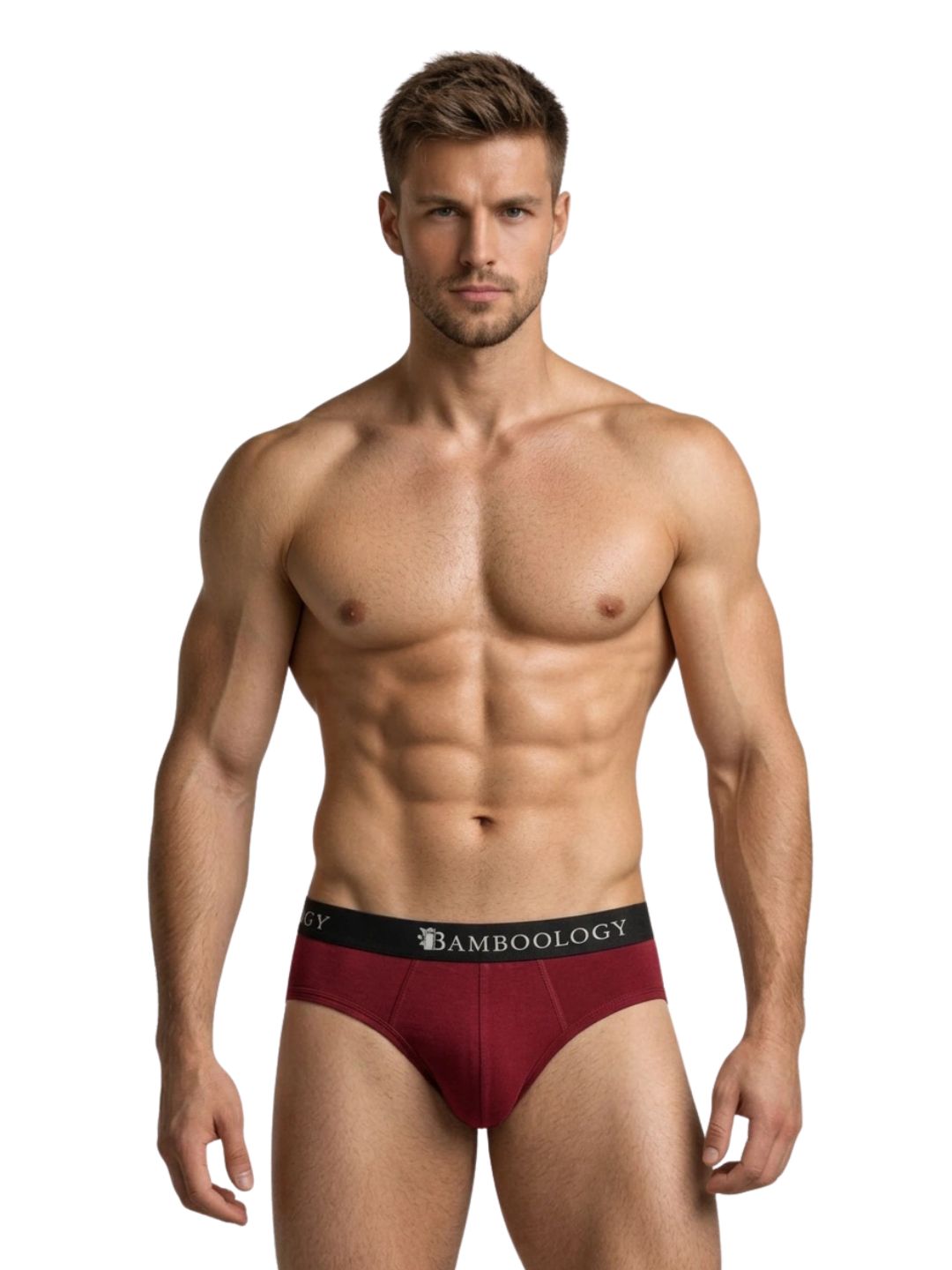 Bamboology Frenchie Fit Underwear - Navy Blue & Maroon (Pack of 2)