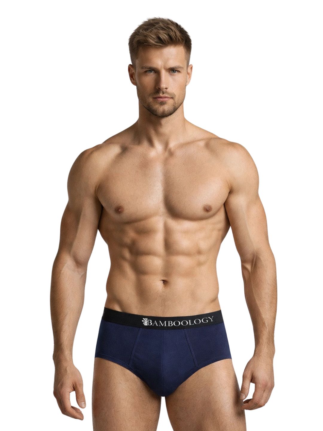 Bamboology Frenchie Fit Underwear - Navy Blue & Maroon (Pack of 2)