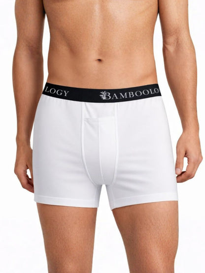 Bamboology  Ultra-Soft Trunks & Boxers - Black & Cream(Pack of 2)