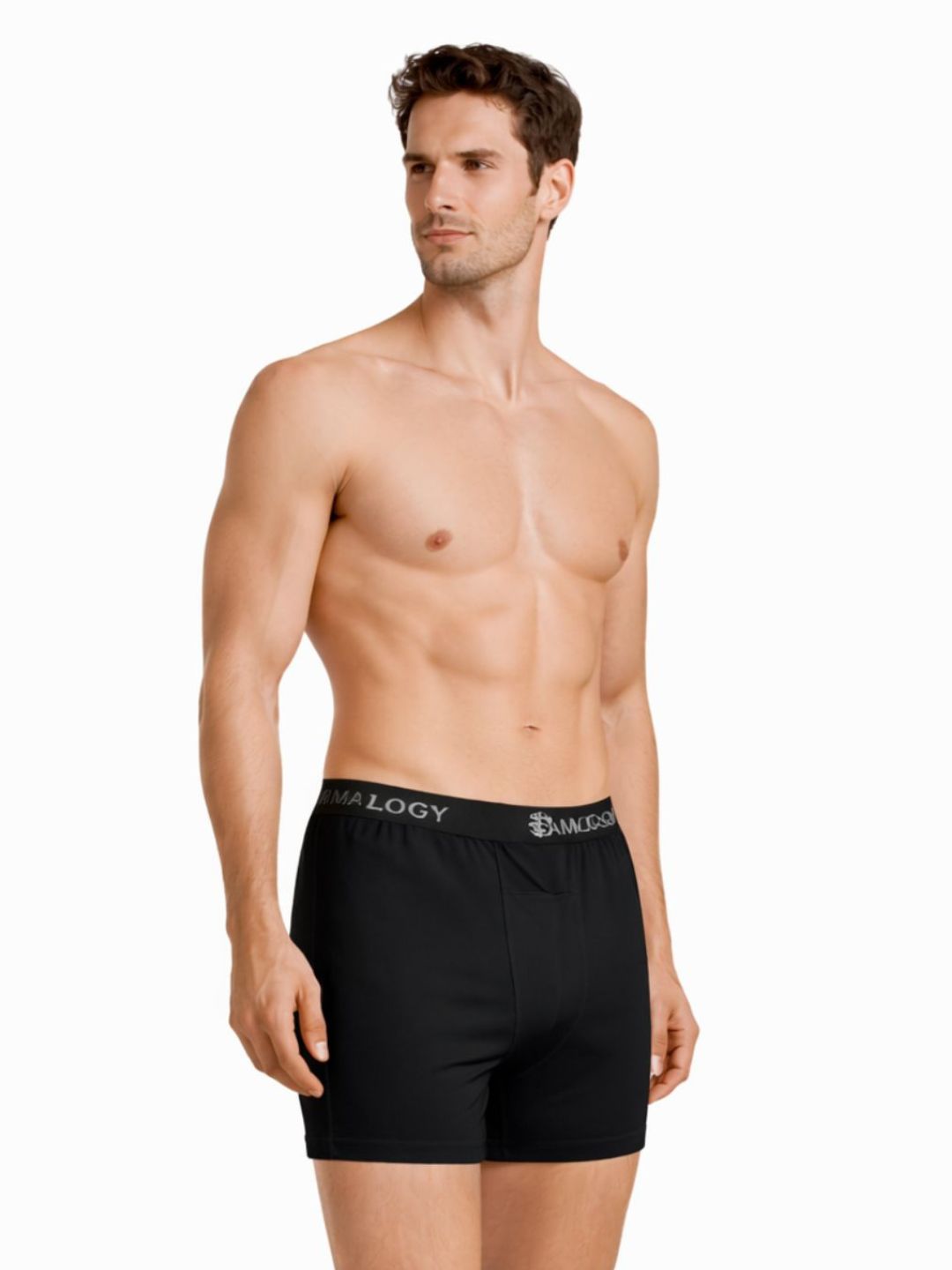 Bamboology  Ultra-Soft Trunks & Boxers - Black & Cream(Pack of 2)