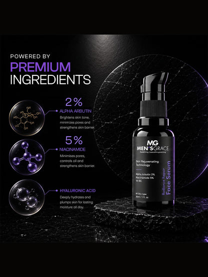 Men's Grace Radiance Repair Face Serum (30ml)