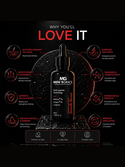 Men's Grace Advanced Hair Growth Serum (50ml)