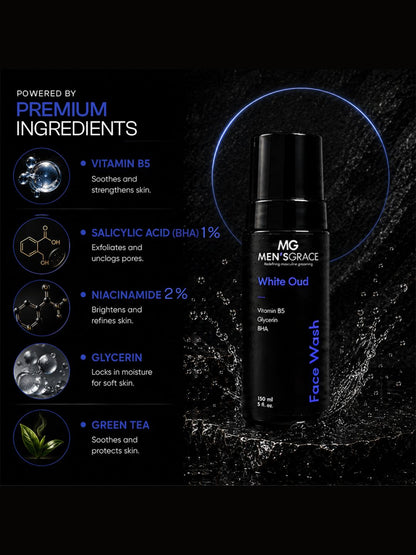 Men's Grace Oil & Acne Control Face Wash (150ml)