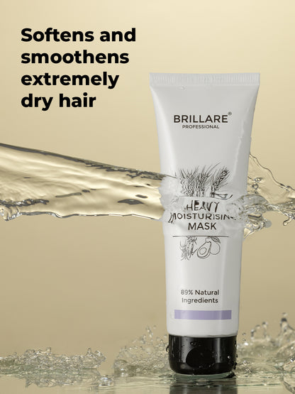Brillare Heavy Moisturising Mask For Dry, Frizzy Hair (125g)