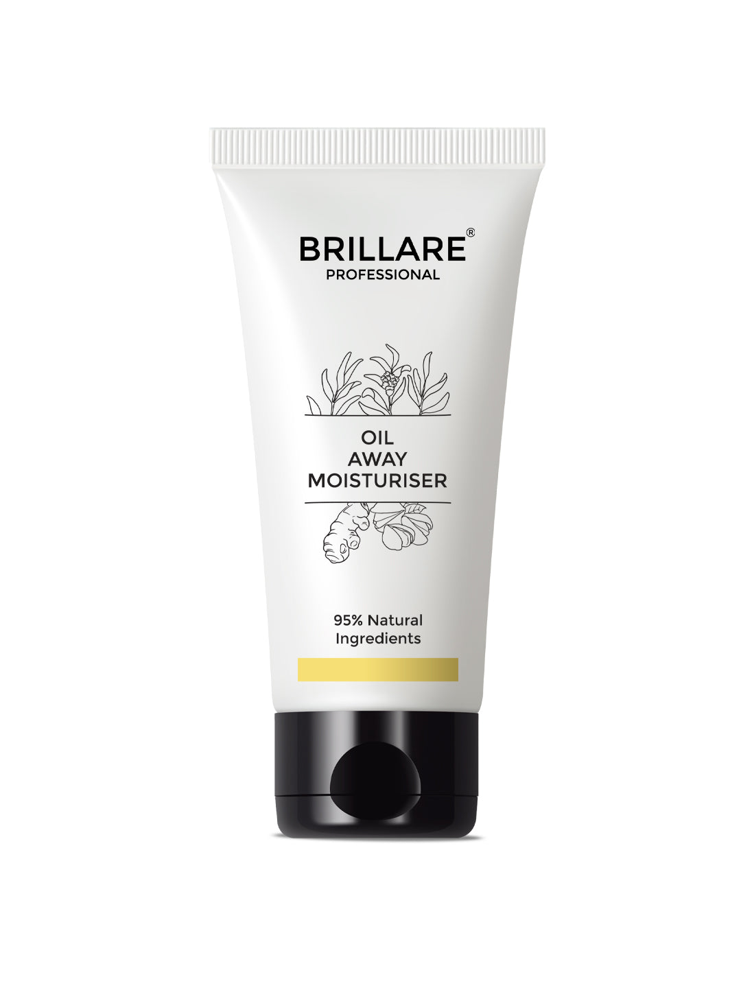 Brillare Oil Away Moisturizer For Oily, Acne Prone Skin (50ml)
