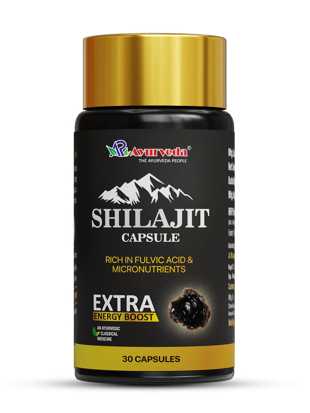 Medquits Shilajit Ayurvedic (30 Capsules)