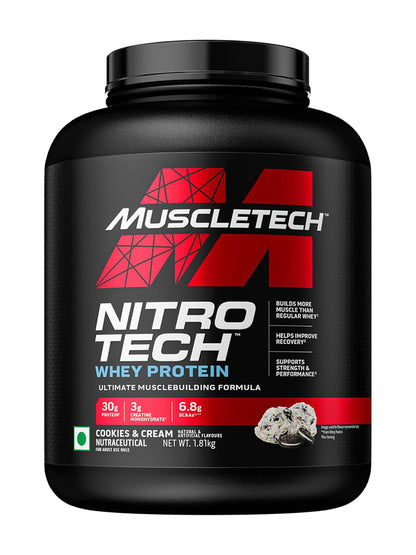 Muscletech Nitro Tech Whey Protein Powder 1.81 kg