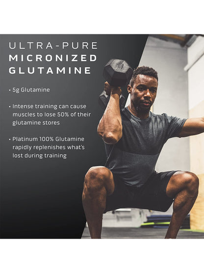 Muscletech Platinum 100% Glutamine Unflavoured Powder (250 g)