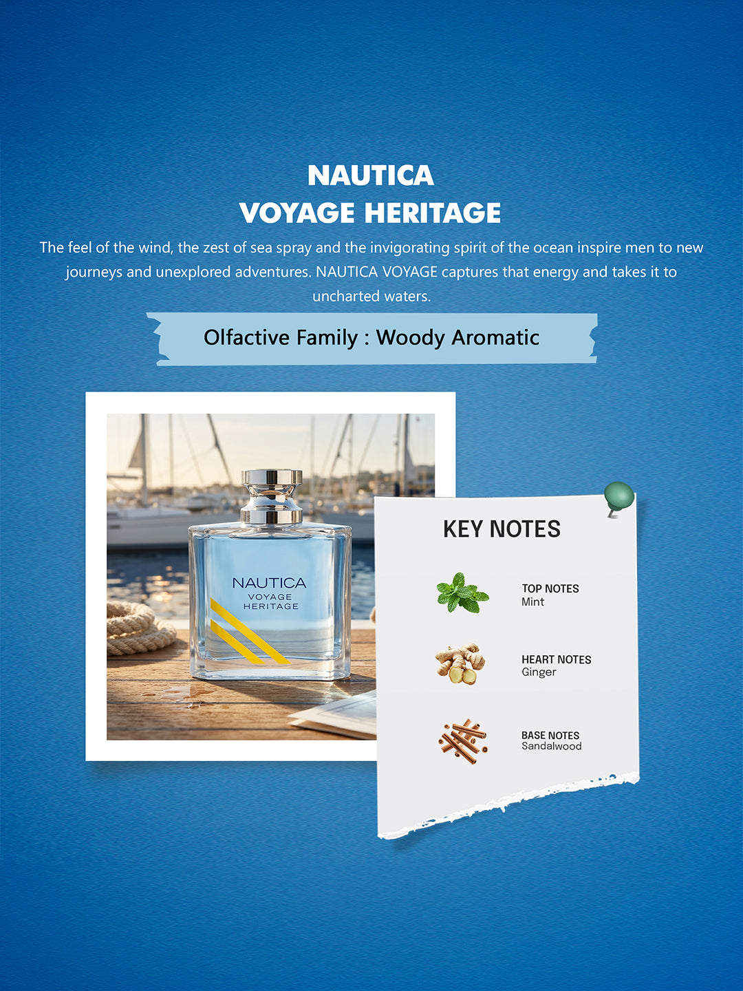 Nautica Voyage Heritage Eau de Toilette 100ml