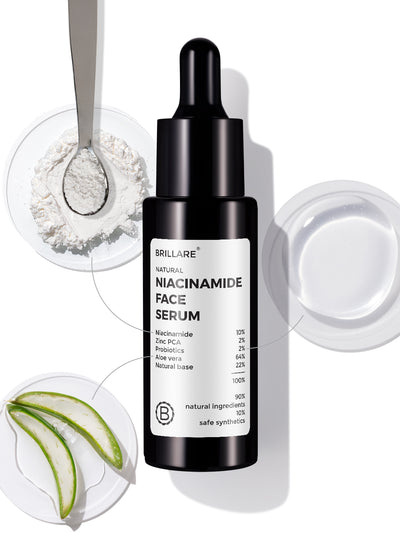 Brillare 10% Niacinamide Serum For Smooth, Glowing Skin (30ml)