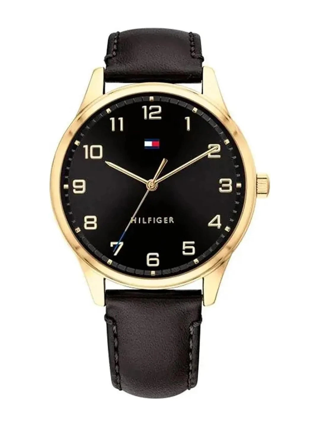 Tommy Hilfiger  Round Black Dial Analog Watch - NCTH1791660W