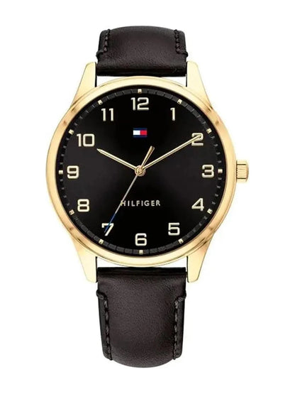 Tommy Hilfiger  Round Black Dial Analog Watch - NCTH1791660W