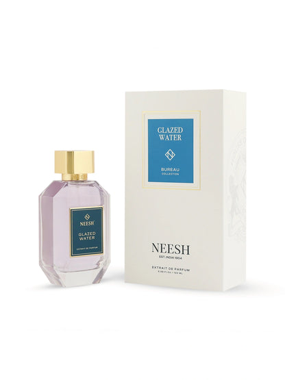 Neesh Perfumes Glazed Water – Luxury Long Lasting Fresh Aquatic Woody Unisex Perfume with Marine Notes, Grapefruit & Sandalwood – Extrait De Parfum – 15ml