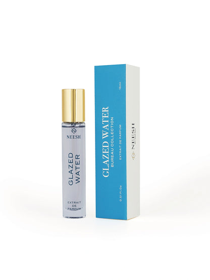 Neesh Perfumes Glazed Water – Luxury Long Lasting Fresh Aquatic Woody Unisex Perfume with Marine Notes, Grapefruit & Sandalwood – Extrait De Parfum – 15ml