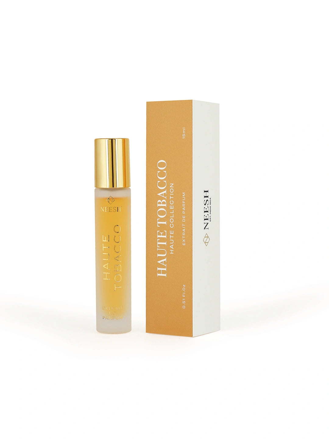 Neesh Perfumes Haute Tobacco – Luxury Long Lasting Woody Spicy Tobacco Perfume with Vanilla, Amber & Oud – Extrait De Parfum – 15ml