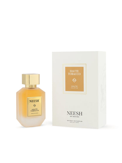 Neesh Perfumes Haute Tobacco – Luxury Long Lasting Woody Spicy Tobacco Perfume with Vanilla, Amber & Oud – Extrait De Parfum – 15ml