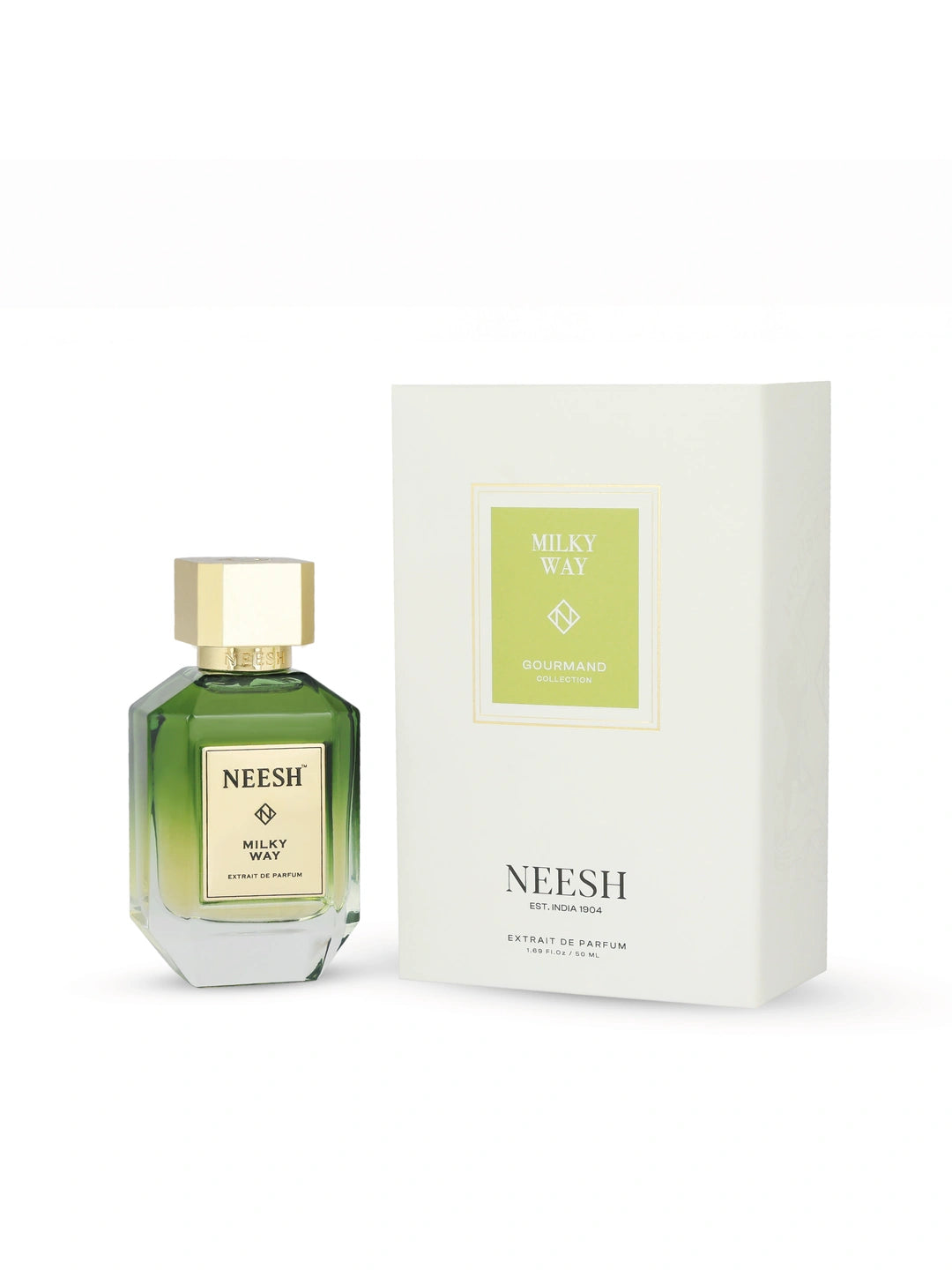 Neesh Perfumes Milky Way – Luxury Long Lasting Unisex Gourmand Perfume with Cardamom, Milk Accord & Sandalwood – Extrait De Parfum – 15ml