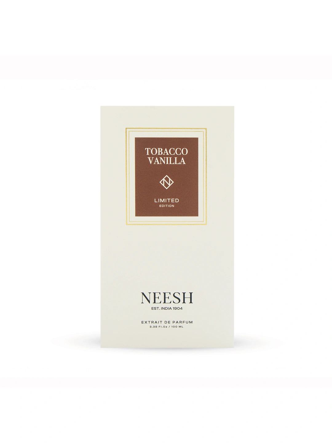 Neesh Perfumes Tobacco Vanilla – Luxury Long Lasting Unisex Woody Spicy Tobacco Perfume with Vanilla, Honey & Tonka – Extrait De Parfum – 15ml