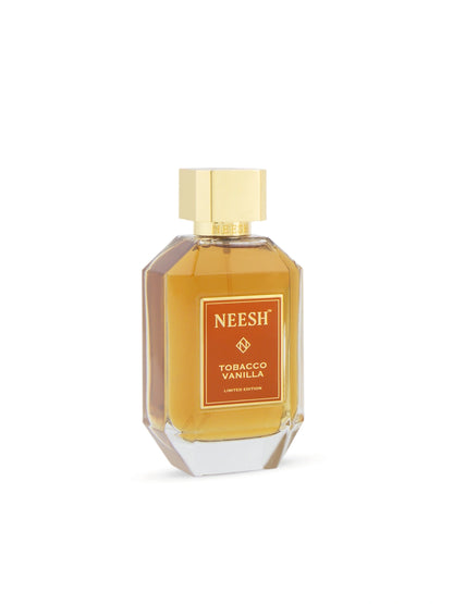 Neesh Perfumes Tobacco Vanilla – Luxury Long Lasting Unisex Woody Spicy Tobacco Perfume with Vanilla, Honey & Tonka – Extrait De Parfum – 15ml