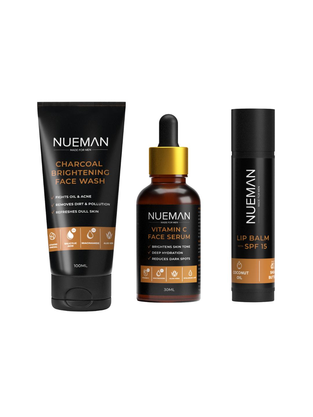 NUEMAN Complete Skincare Set  (3-Piece)