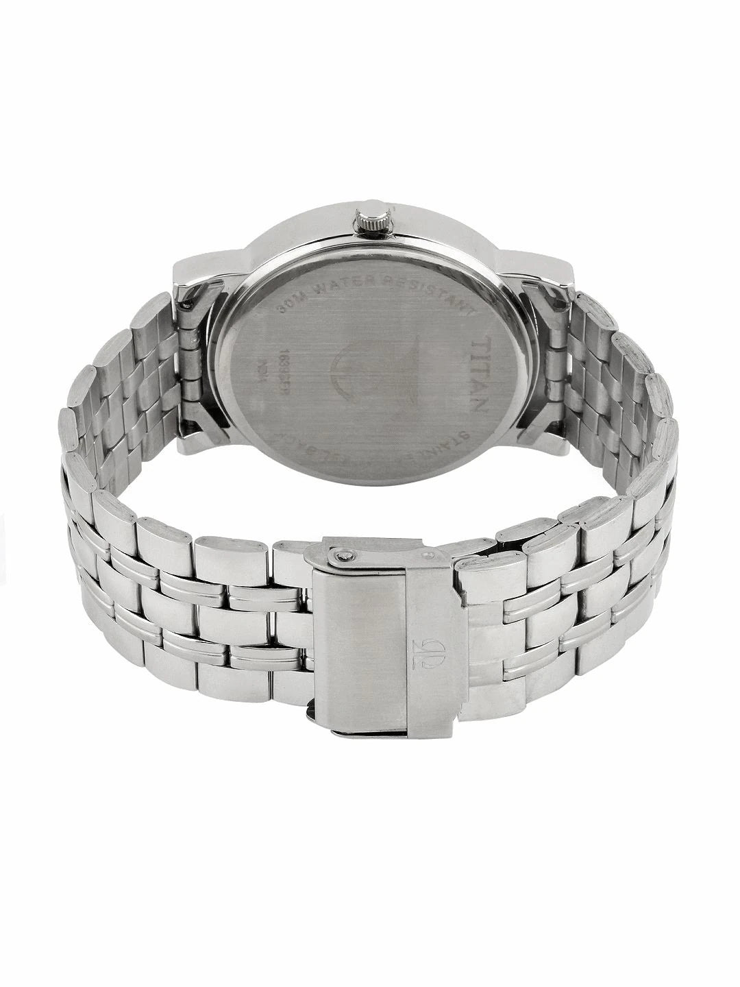 Titan Workwear Quartz Analog With Black Dial Watch - NN1639SM02