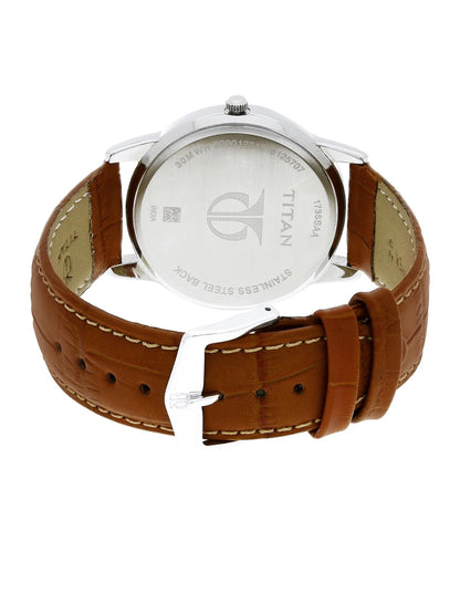 Titan Karishma Quartz Analog With Silver Dial Watch - NN1735SL01