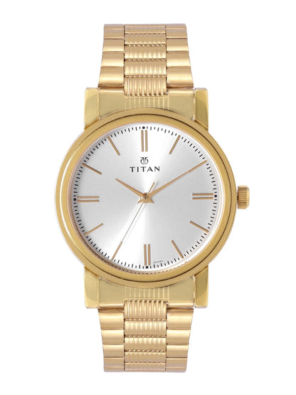 Titan Karishma Quartz Analog With White Dial Watch - NP1712YM01