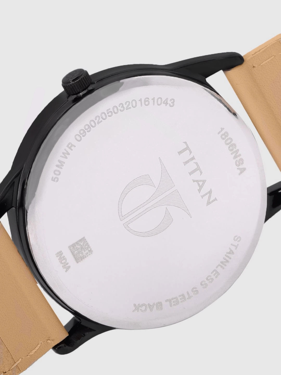Titan Quartz Analog With Anthracite Dial Watch - NP1806NL01