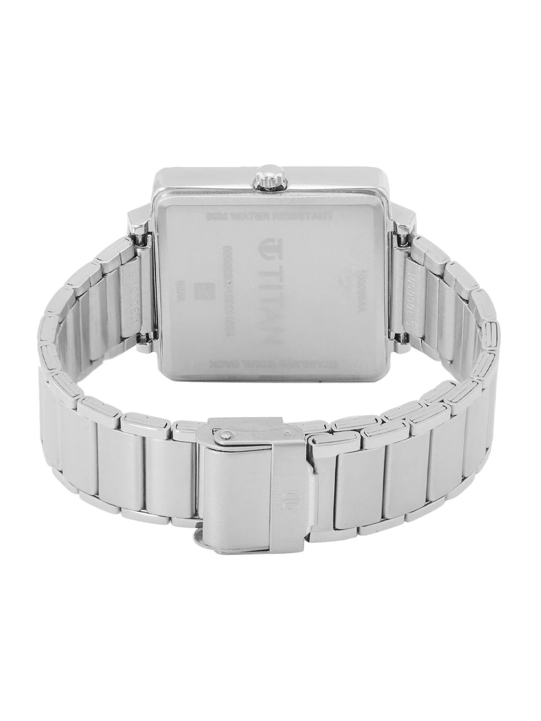 Titan Stainless Steel Bracelet Style Straps Analogue Watch - NR10005SM01