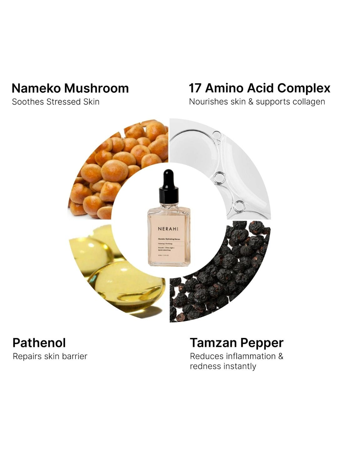 Nerah Skin Nameko Hydrating Serum (30ml)