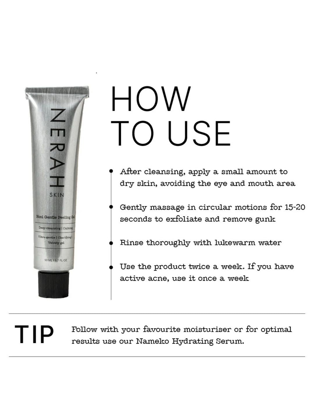 Nerah Skin Noni Gentle Peeling Gel (50ml)