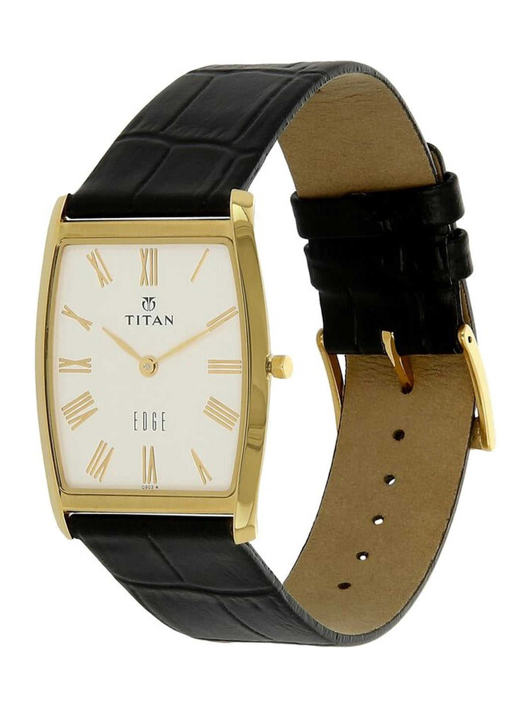Titan Edge Round Analog Watch - NS1044YL04