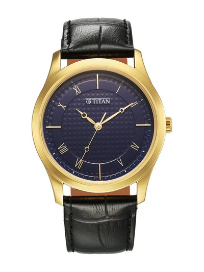 Titan Karishma Round Blue Dial Analog Watch - NS1823YL02